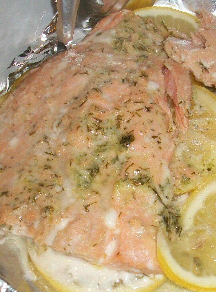 lemon dill baked salmon