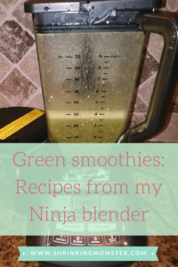 Green smoothie recipes from my Ninja blender.