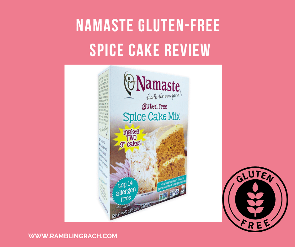 Review of Namaste gluten-free spice cake mix from an impatient and imperfect non-baker.
