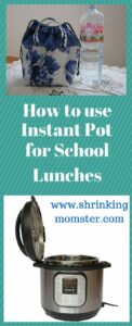 how to use instant pot for school lunches