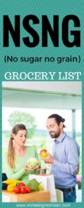 NSNG grocery list