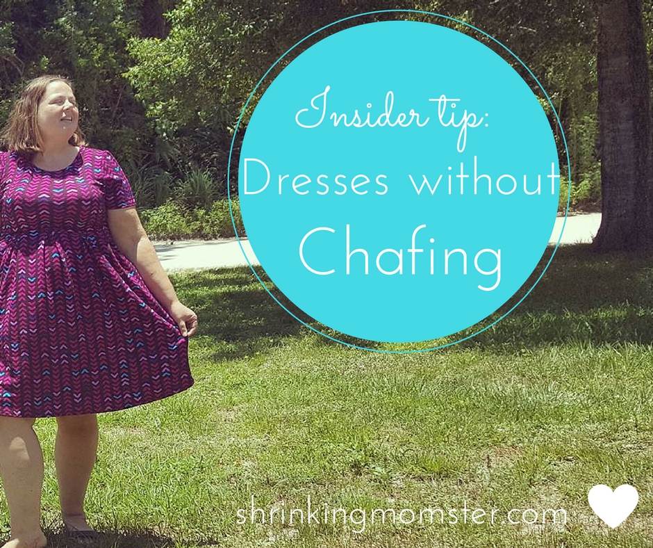 Dresses without chafing: an insider tip