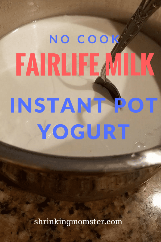 Fairlife Instant Pot Yogurt