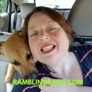 Rambling Rach and Puerto Rico rescue dog