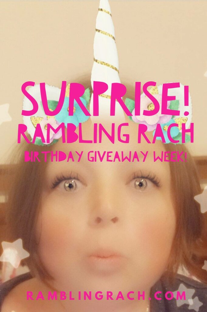 Rambling Rach week of birthday giveaways