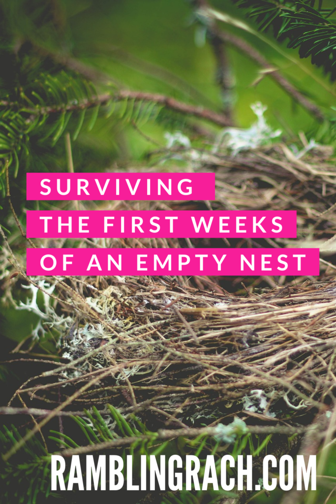 Surviving the first weeks of the empty nest 