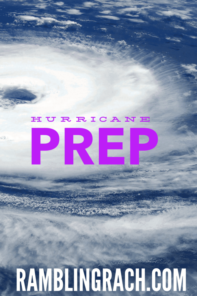 Hurricane preparation from a Florida native