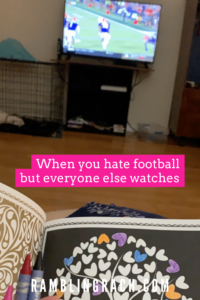 Coloring during football