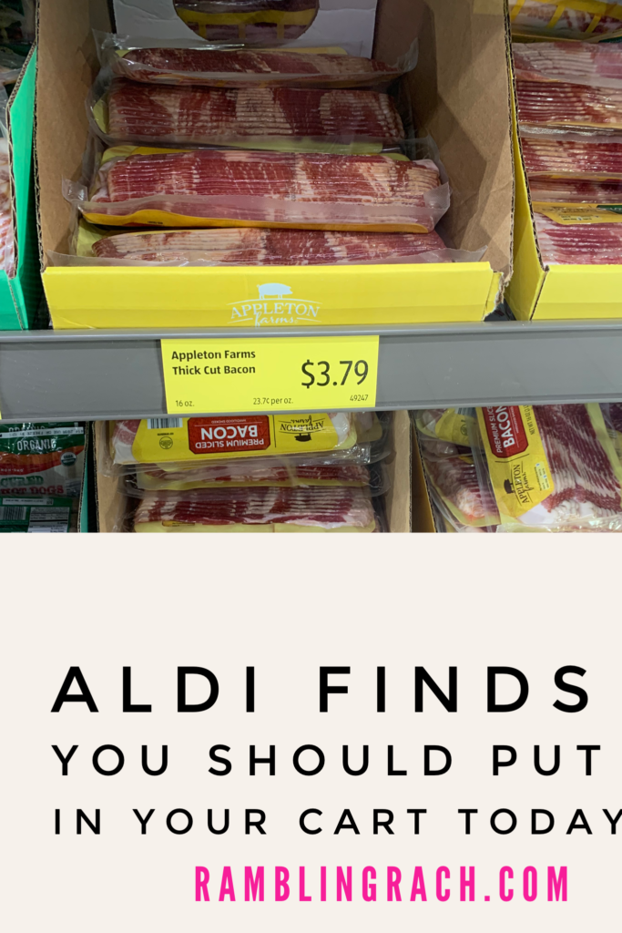 Must buy:  Aldi bacon 