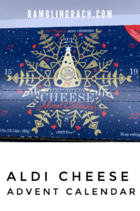 Aldi Cheese Advent Calendar
