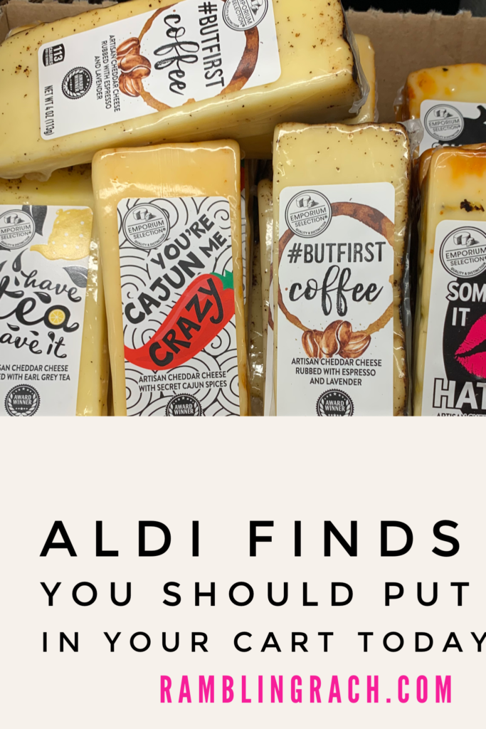 Aldi has the best specialty cheeses
