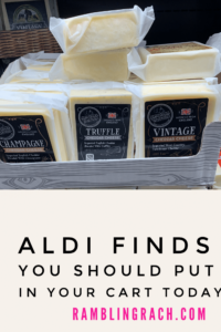 Aldi cheese is BOMB!