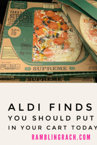 Aldi pizza is a family favorite!