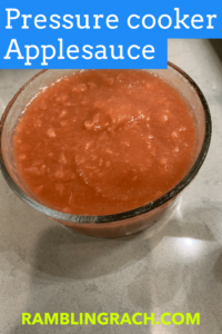 Ninja Foodi Recipe: Pressure cooker applesauce