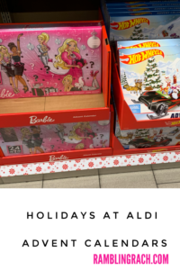 Aldi Barbie and Hot Wheels advent calendars