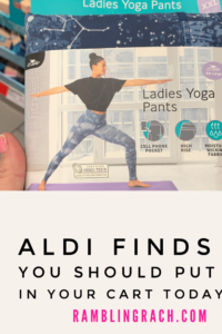 Aldi has plus size yoga pants!