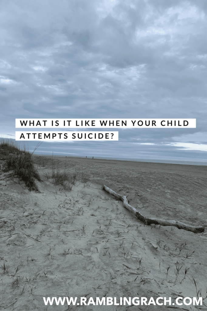 My daughter attempted suicide. I'm still recovering.