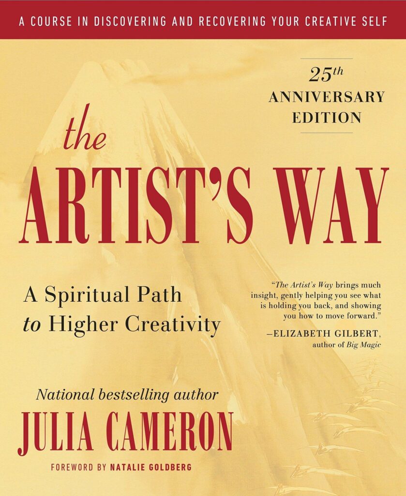 The Artist's Way book for unblocking creativity 