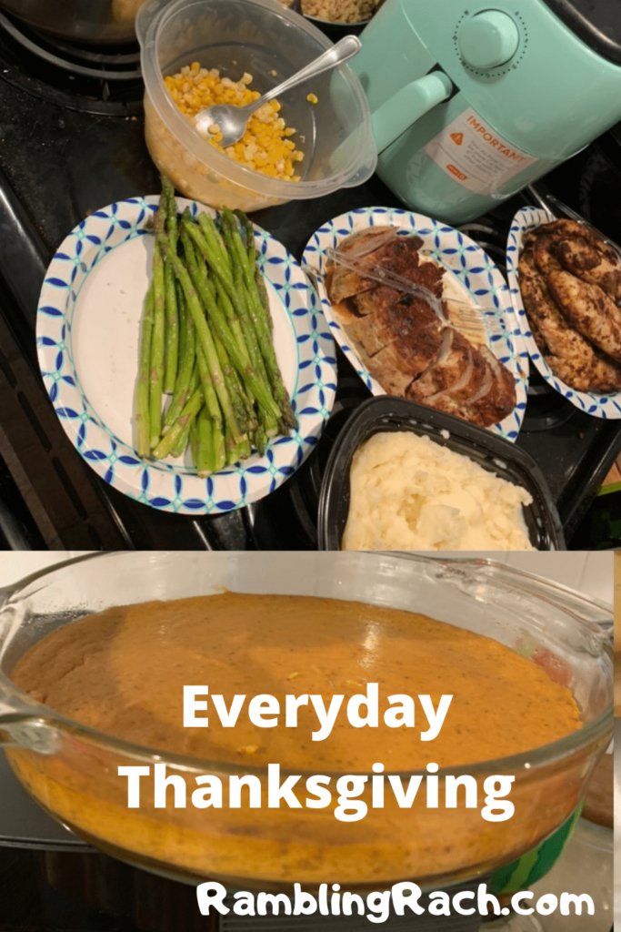 Everyday Thanksgiving feast 