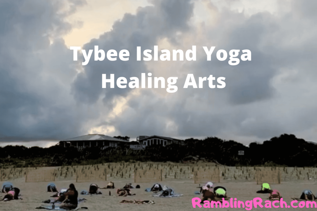 Tybee Island, Ga beach yoga