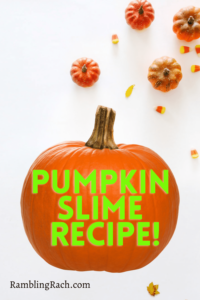 Pumpkin slime recipe