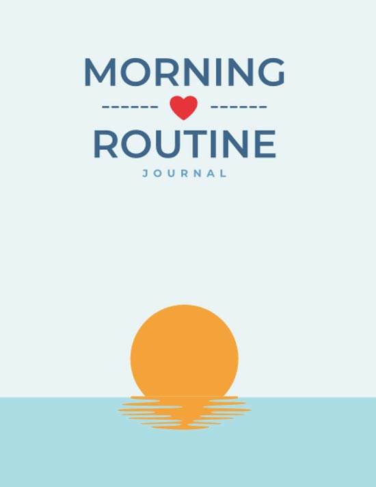 Morning routine guided journal, rambling rach