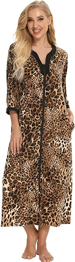 Cheetah house dress 