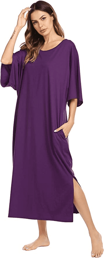Purple comfy dress 
