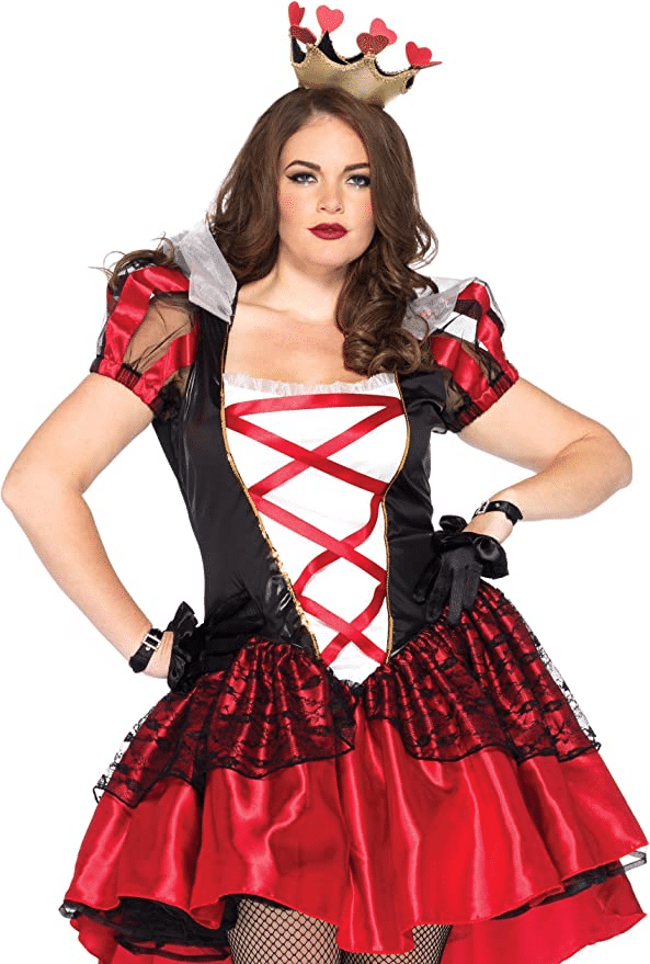 Plus size Halloween costume: Queen of Hearts
